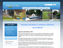 Tablet Screenshot of irrigasa.ch